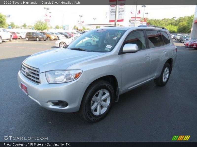 Classic Silver Metallic / Ash 2010 Toyota Highlander