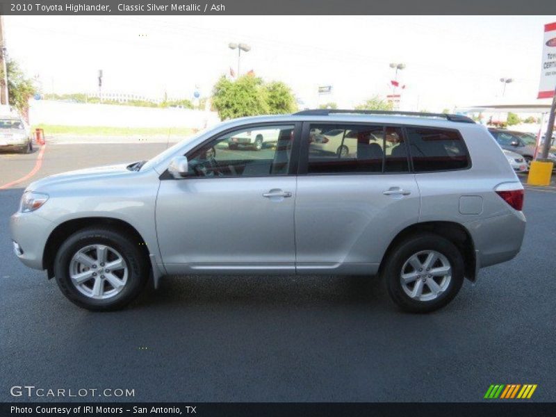 Classic Silver Metallic / Ash 2010 Toyota Highlander