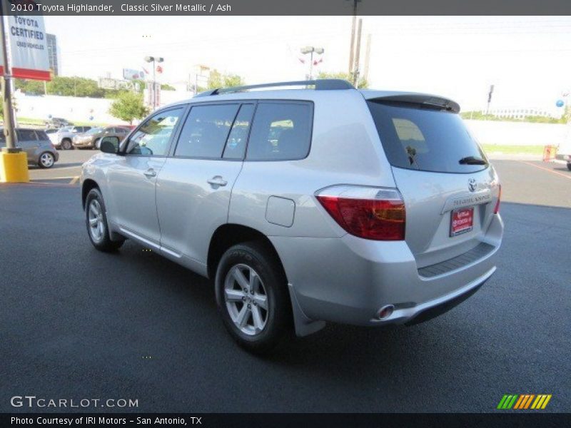 Classic Silver Metallic / Ash 2010 Toyota Highlander