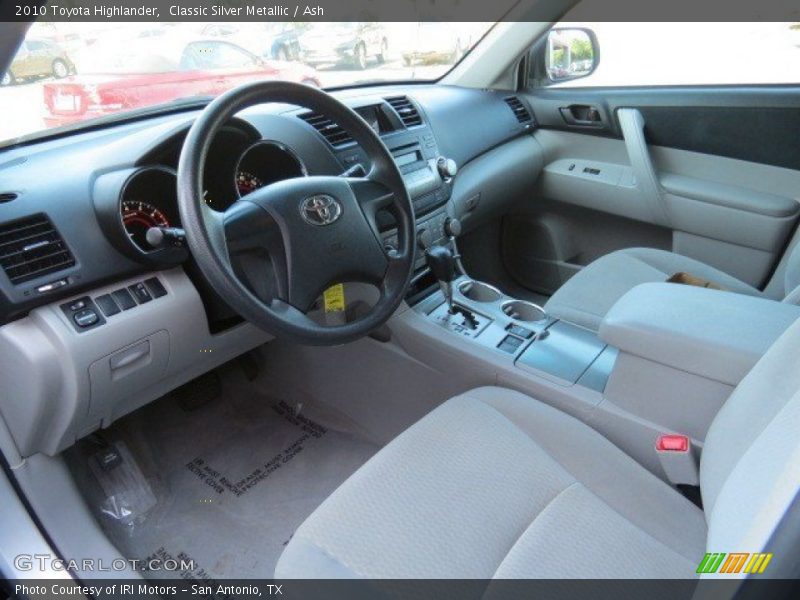 Classic Silver Metallic / Ash 2010 Toyota Highlander