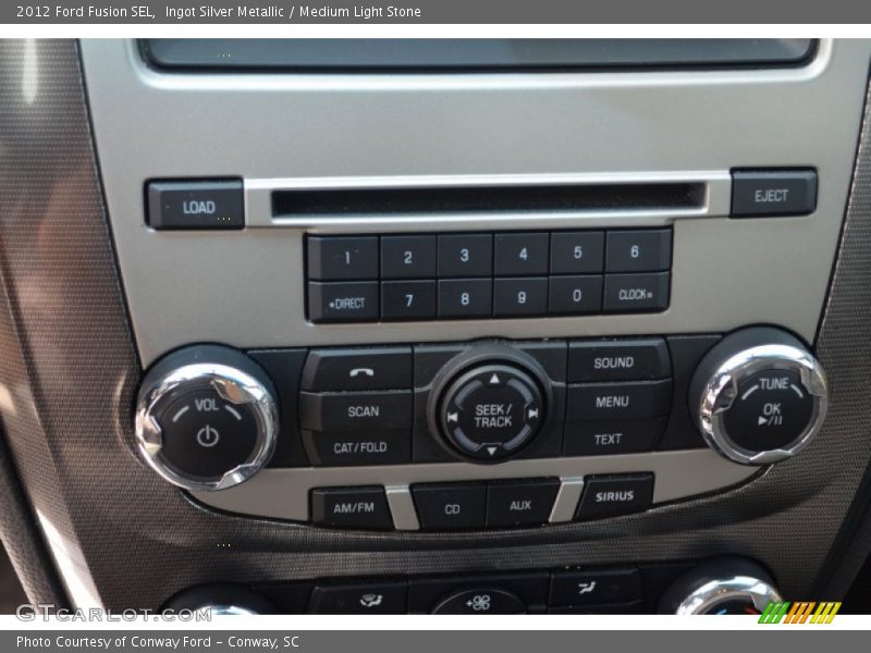 Ingot Silver Metallic / Medium Light Stone 2012 Ford Fusion SEL