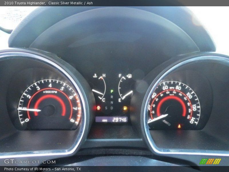Classic Silver Metallic / Ash 2010 Toyota Highlander