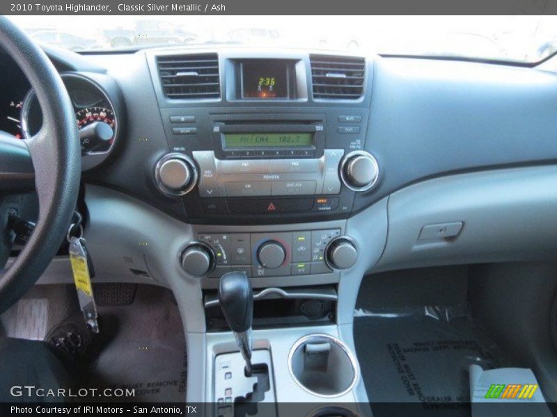 Classic Silver Metallic / Ash 2010 Toyota Highlander
