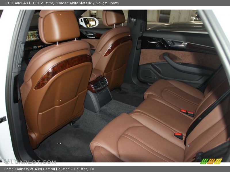 Rear Seat of 2013 A8 L 3.0T quattro