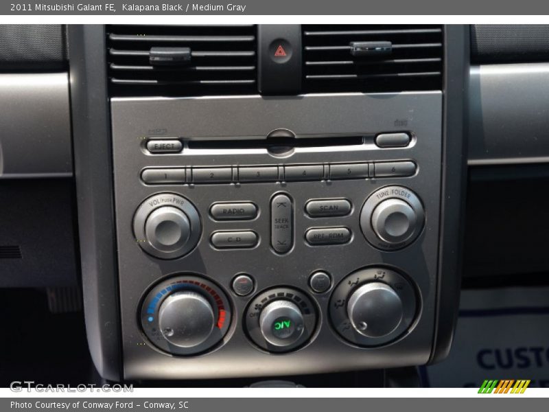 Controls of 2011 Galant FE