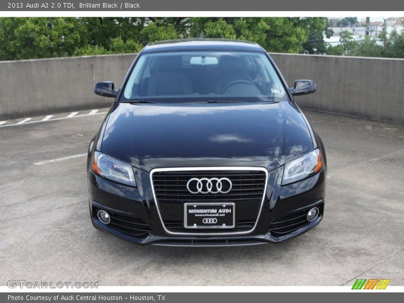 Brilliant Black / Black 2013 Audi A3 2.0 TDI