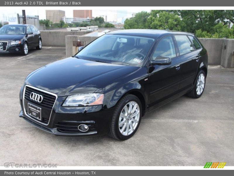 Brilliant Black / Black 2013 Audi A3 2.0 TDI