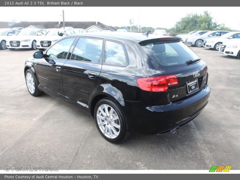 Brilliant Black / Black 2013 Audi A3 2.0 TDI