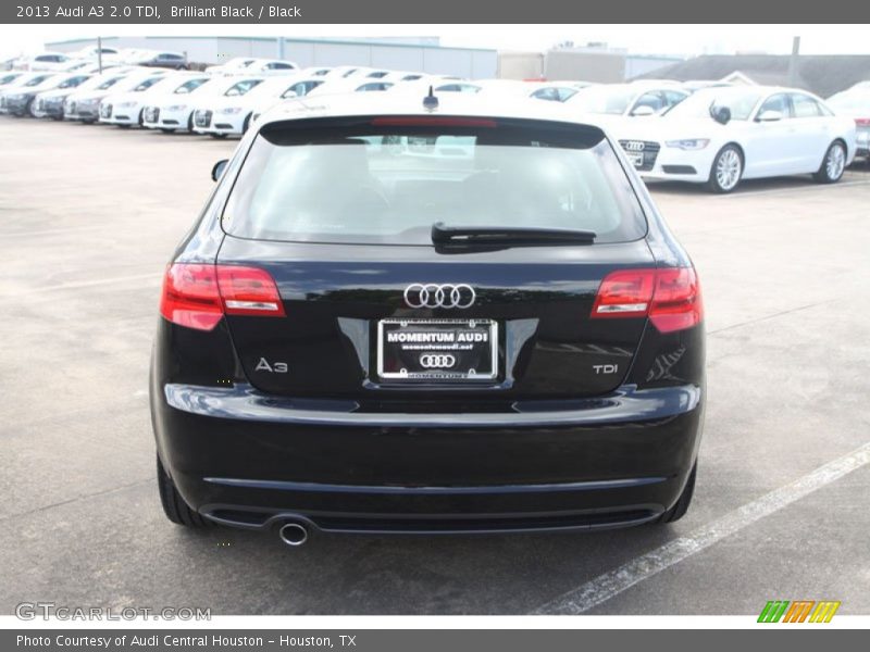 Brilliant Black / Black 2013 Audi A3 2.0 TDI