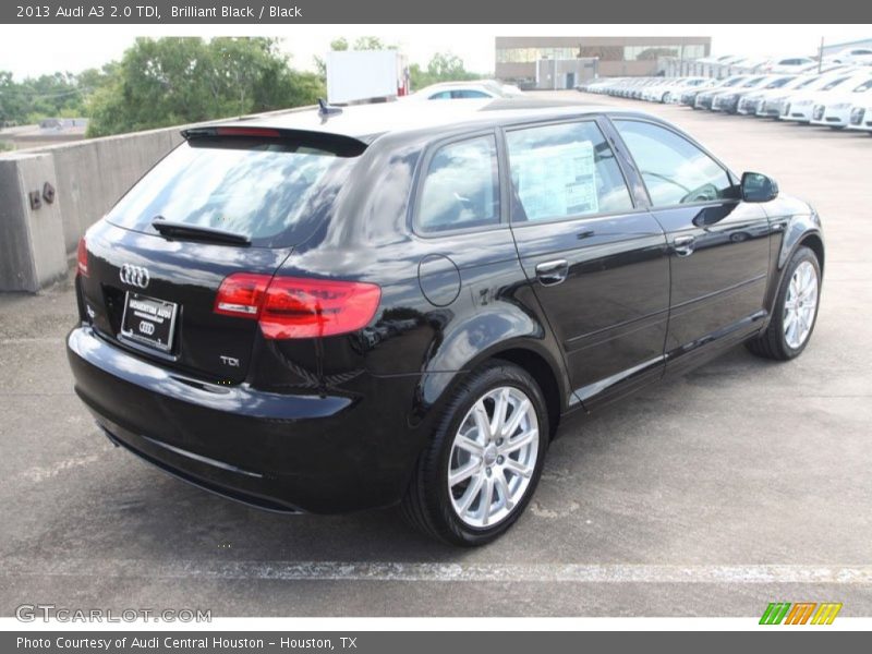 Brilliant Black / Black 2013 Audi A3 2.0 TDI