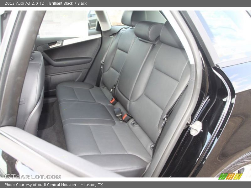 Rear Seat of 2013 A3 2.0 TDI