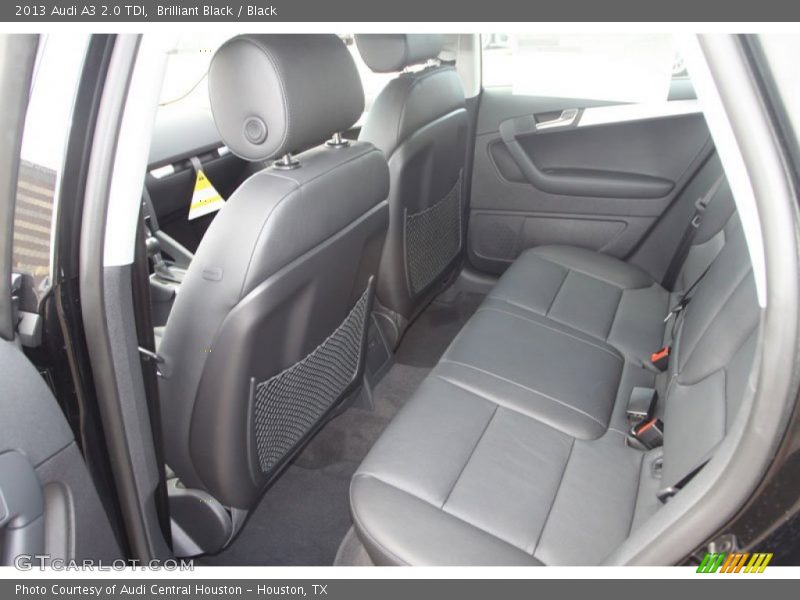 Rear Seat of 2013 A3 2.0 TDI