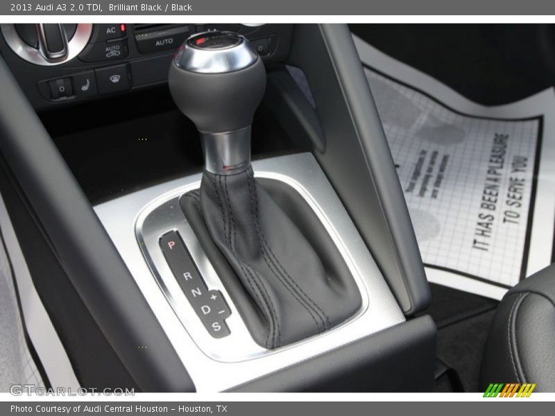  2013 A3 2.0 TDI 6 Speed S tronic Automatic Shifter