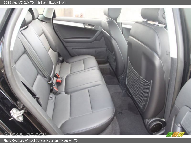 Rear Seat of 2013 A3 2.0 TDI