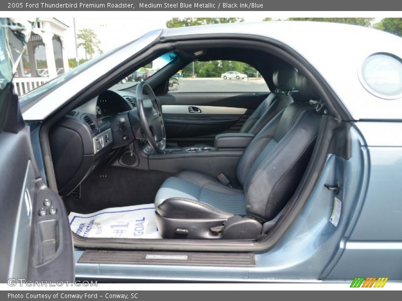  2005 Thunderbird Premium Roadster Black Ink/Blue Interior