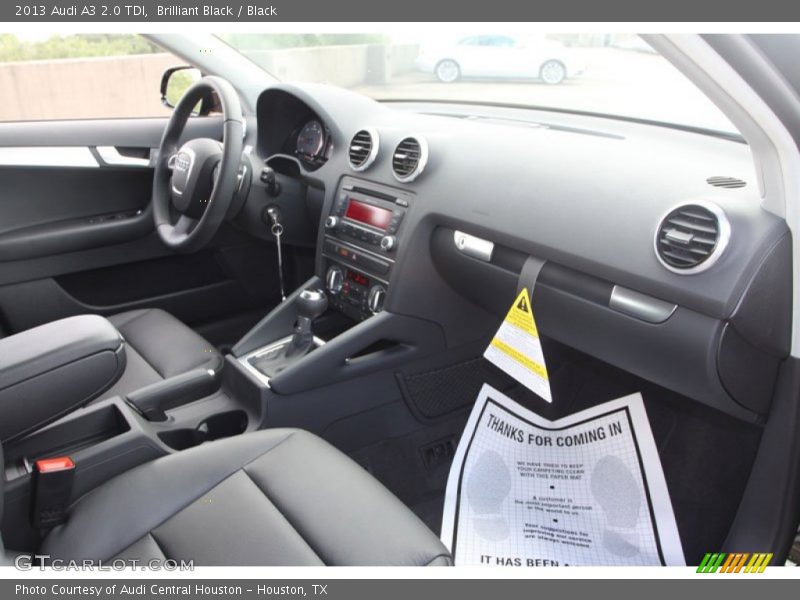 Dashboard of 2013 A3 2.0 TDI