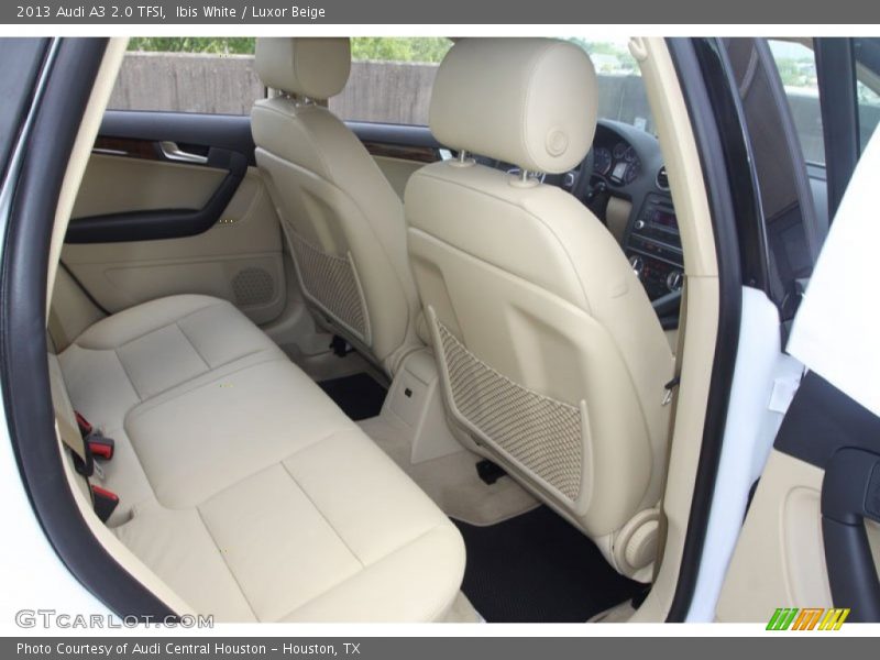  2013 A3 2.0 TFSI Luxor Beige Interior