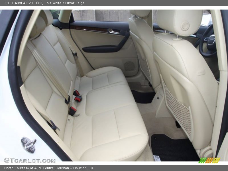 Rear Seat of 2013 A3 2.0 TFSI