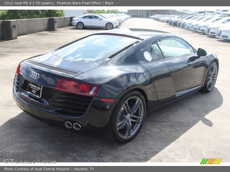 Phantom Black Pearl Effect / Black 2012 Audi R8 4.2 FSI quattro