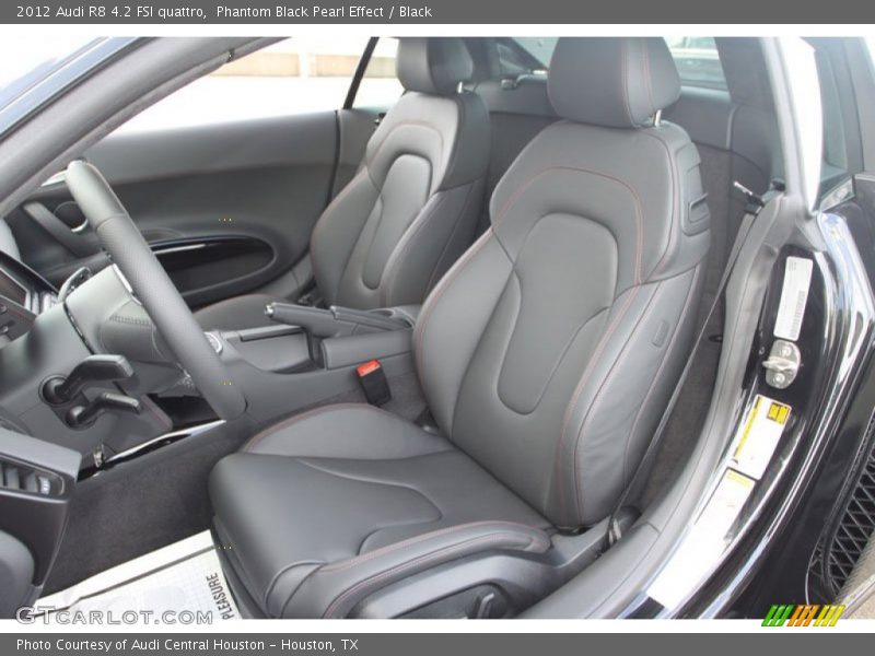 Front Seat of 2012 R8 4.2 FSI quattro