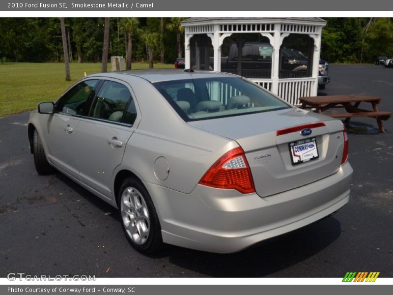 Smokestone Metallic / Camel 2010 Ford Fusion SE