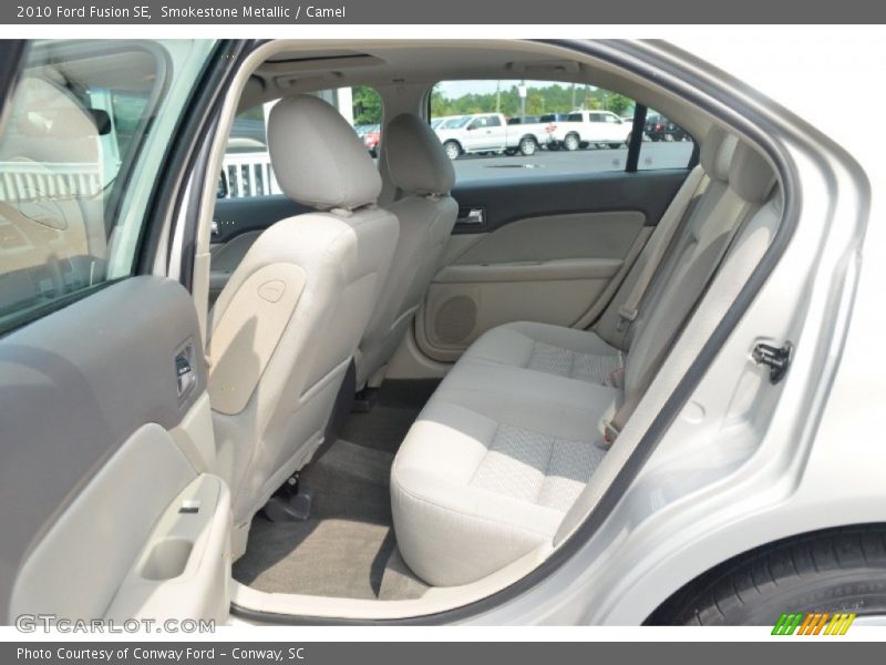 Smokestone Metallic / Camel 2010 Ford Fusion SE
