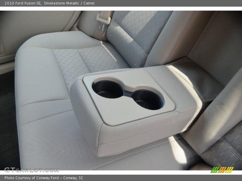 Smokestone Metallic / Camel 2010 Ford Fusion SE
