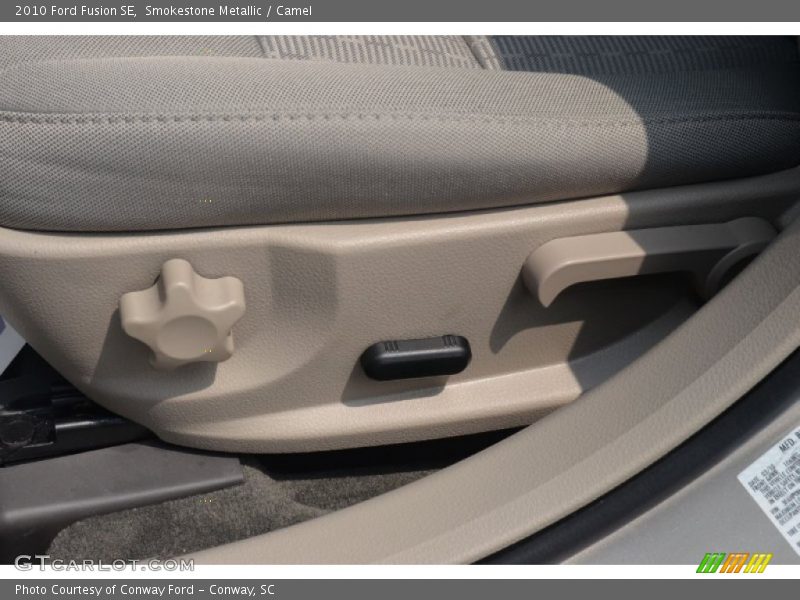 Smokestone Metallic / Camel 2010 Ford Fusion SE