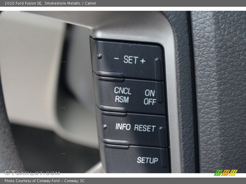 Controls of 2010 Fusion SE