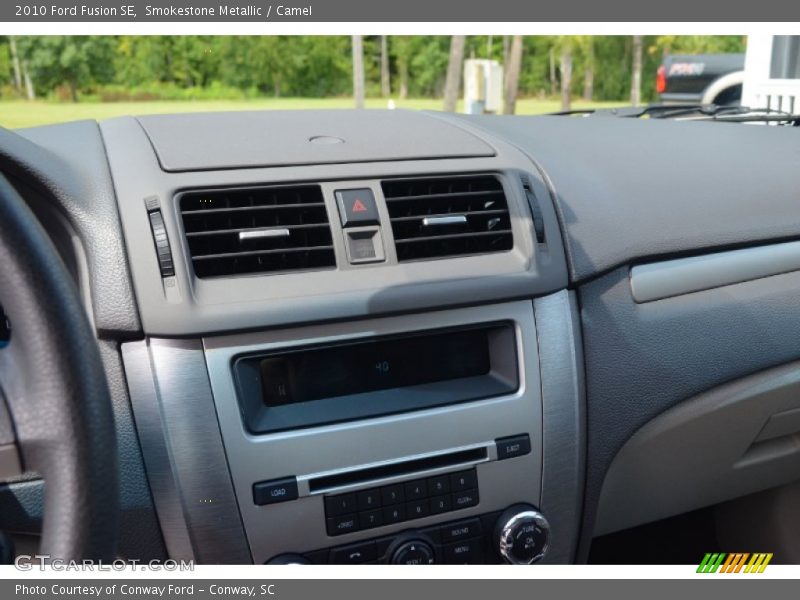 Smokestone Metallic / Camel 2010 Ford Fusion SE
