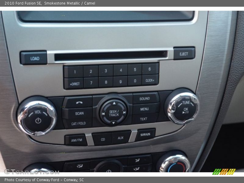 Controls of 2010 Fusion SE