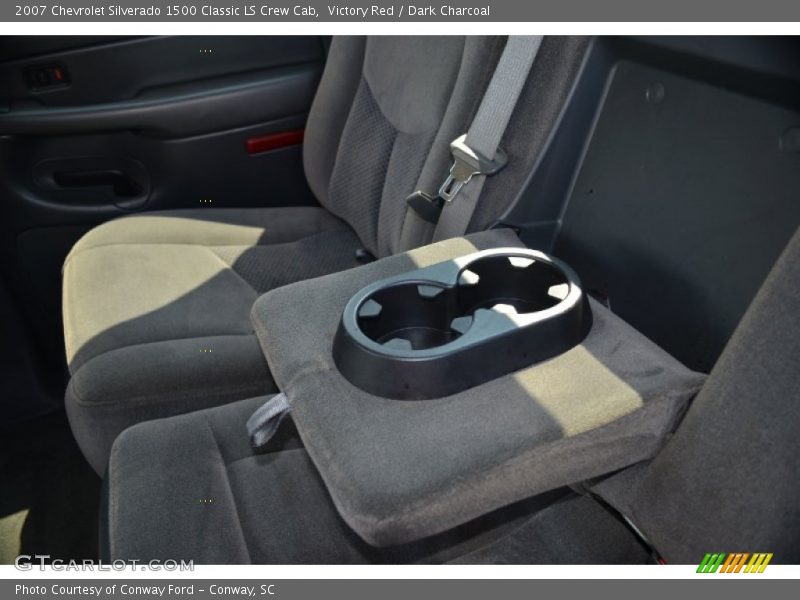 Victory Red / Dark Charcoal 2007 Chevrolet Silverado 1500 Classic LS Crew Cab