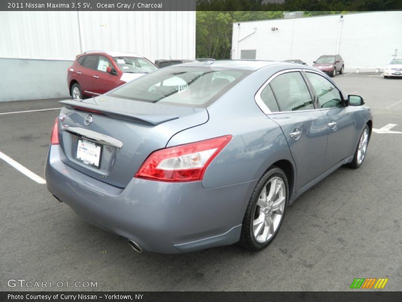 Ocean Gray / Charcoal 2011 Nissan Maxima 3.5 SV