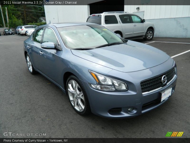 Ocean Gray / Charcoal 2011 Nissan Maxima 3.5 SV