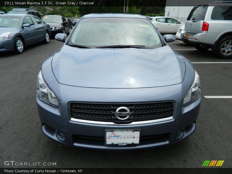 Ocean Gray / Charcoal 2011 Nissan Maxima 3.5 SV