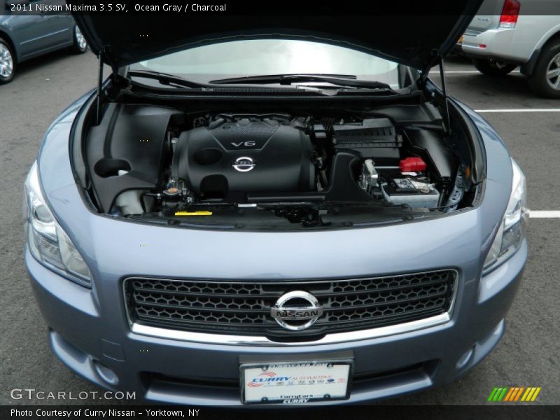 Ocean Gray / Charcoal 2011 Nissan Maxima 3.5 SV