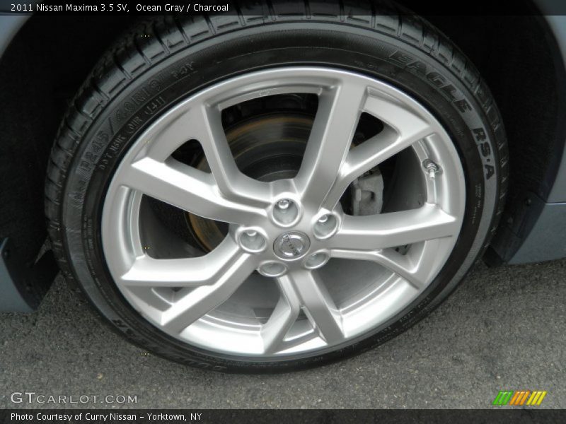 Ocean Gray / Charcoal 2011 Nissan Maxima 3.5 SV