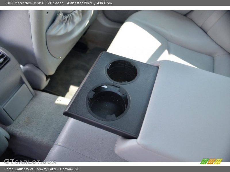 Alabaster White / Ash Grey 2004 Mercedes-Benz C 320 Sedan
