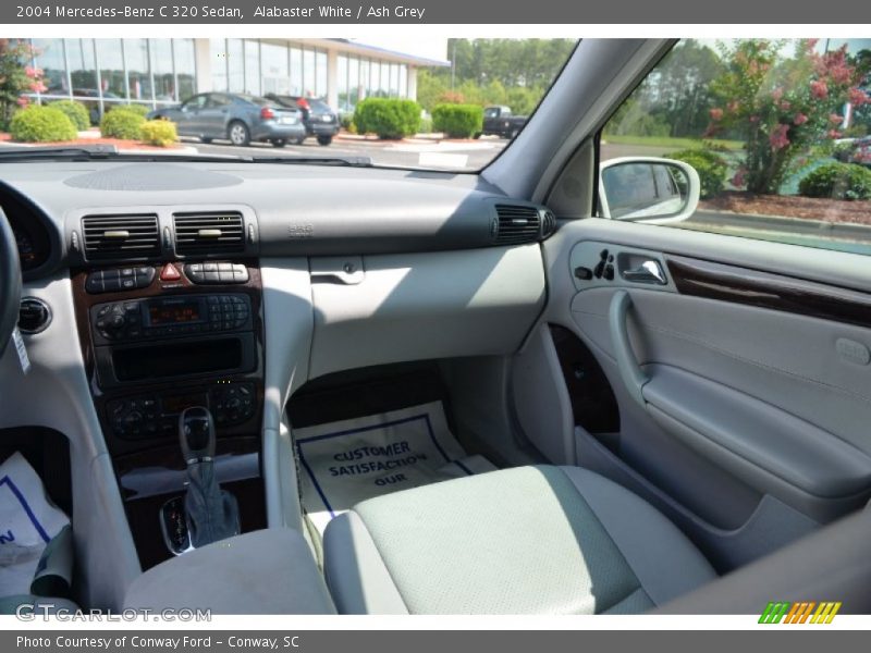 Alabaster White / Ash Grey 2004 Mercedes-Benz C 320 Sedan
