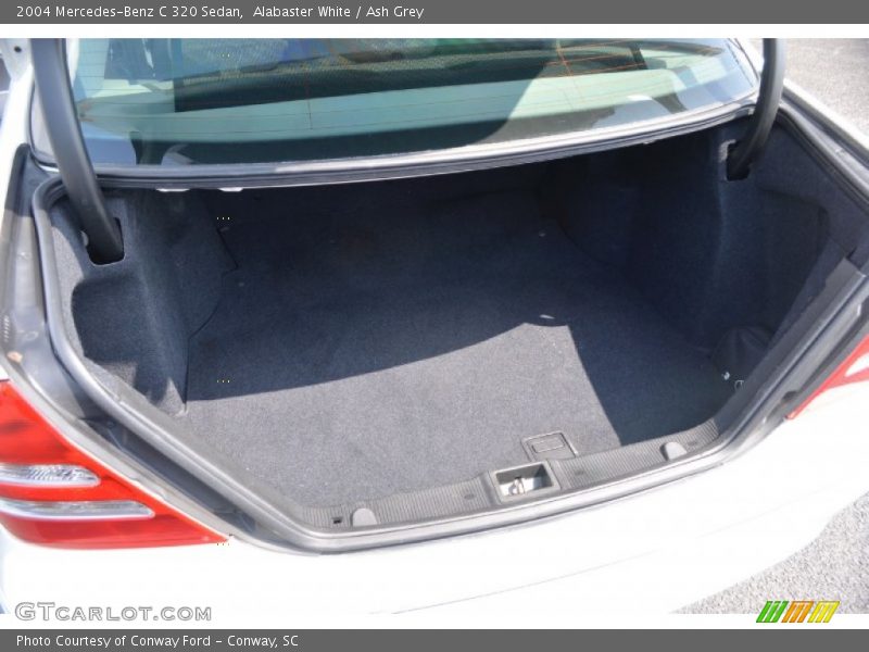 Alabaster White / Ash Grey 2004 Mercedes-Benz C 320 Sedan