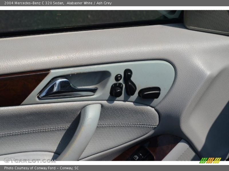 Alabaster White / Ash Grey 2004 Mercedes-Benz C 320 Sedan