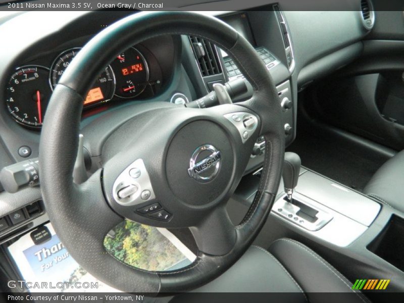 Ocean Gray / Charcoal 2011 Nissan Maxima 3.5 SV
