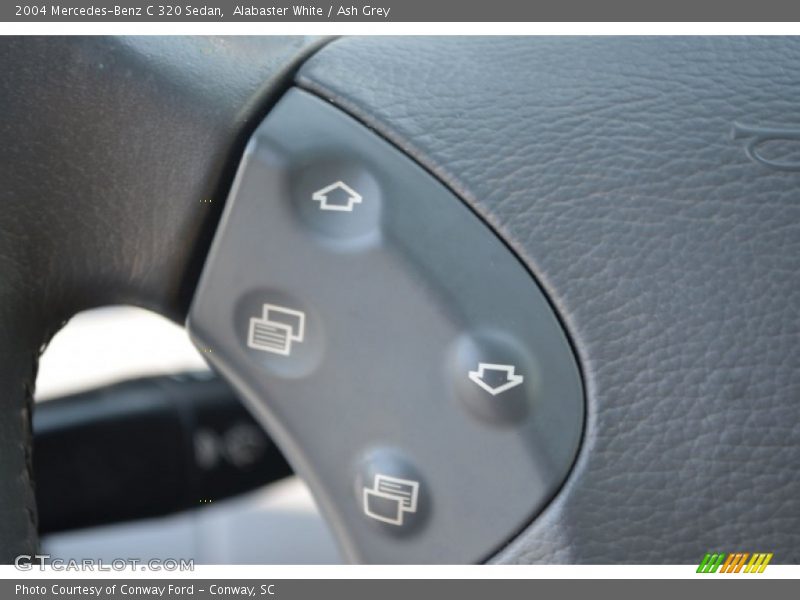 Alabaster White / Ash Grey 2004 Mercedes-Benz C 320 Sedan