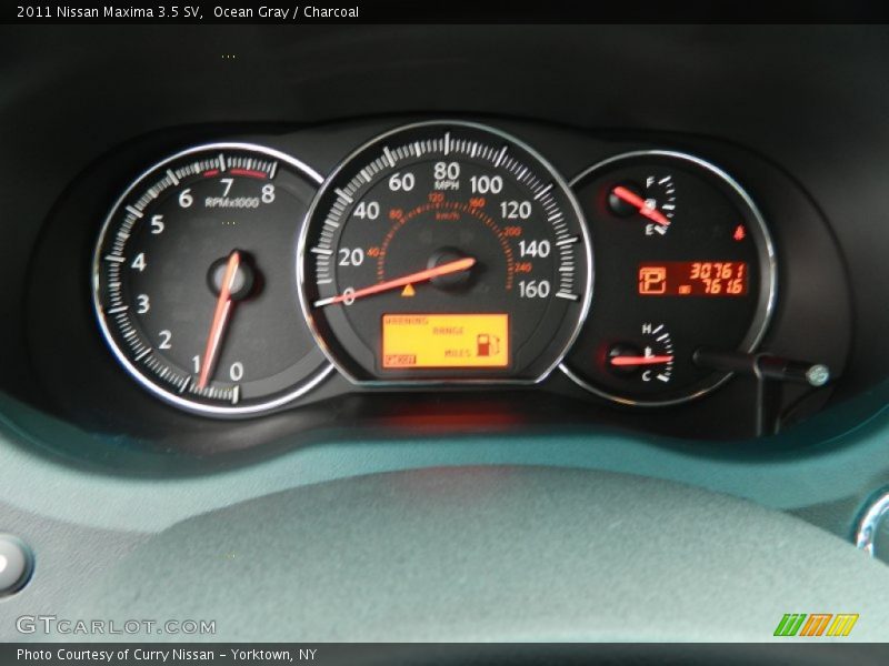 Ocean Gray / Charcoal 2011 Nissan Maxima 3.5 SV