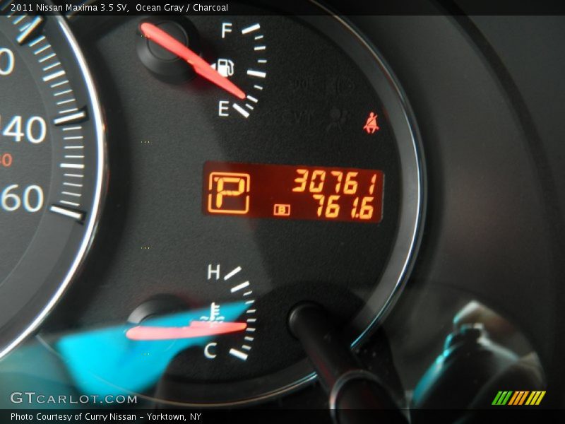 Ocean Gray / Charcoal 2011 Nissan Maxima 3.5 SV