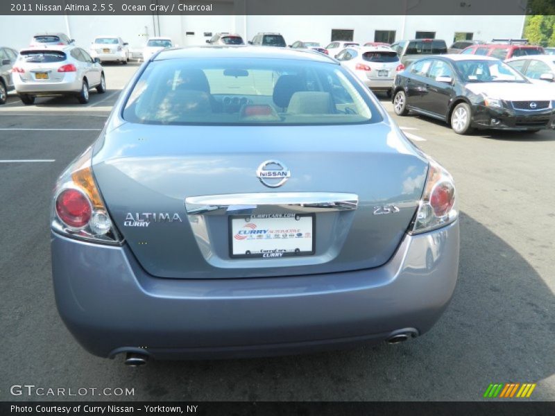Ocean Gray / Charcoal 2011 Nissan Altima 2.5 S