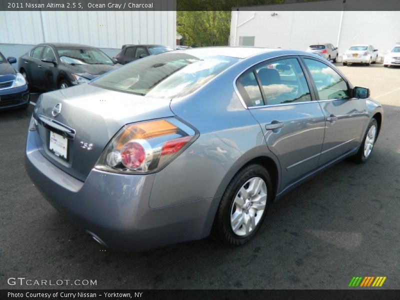 Ocean Gray / Charcoal 2011 Nissan Altima 2.5 S