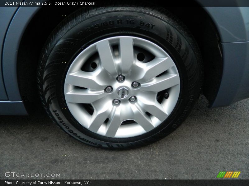 Ocean Gray / Charcoal 2011 Nissan Altima 2.5 S