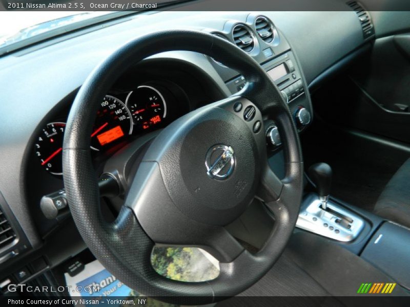 Ocean Gray / Charcoal 2011 Nissan Altima 2.5 S