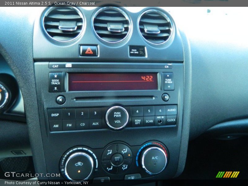 Ocean Gray / Charcoal 2011 Nissan Altima 2.5 S